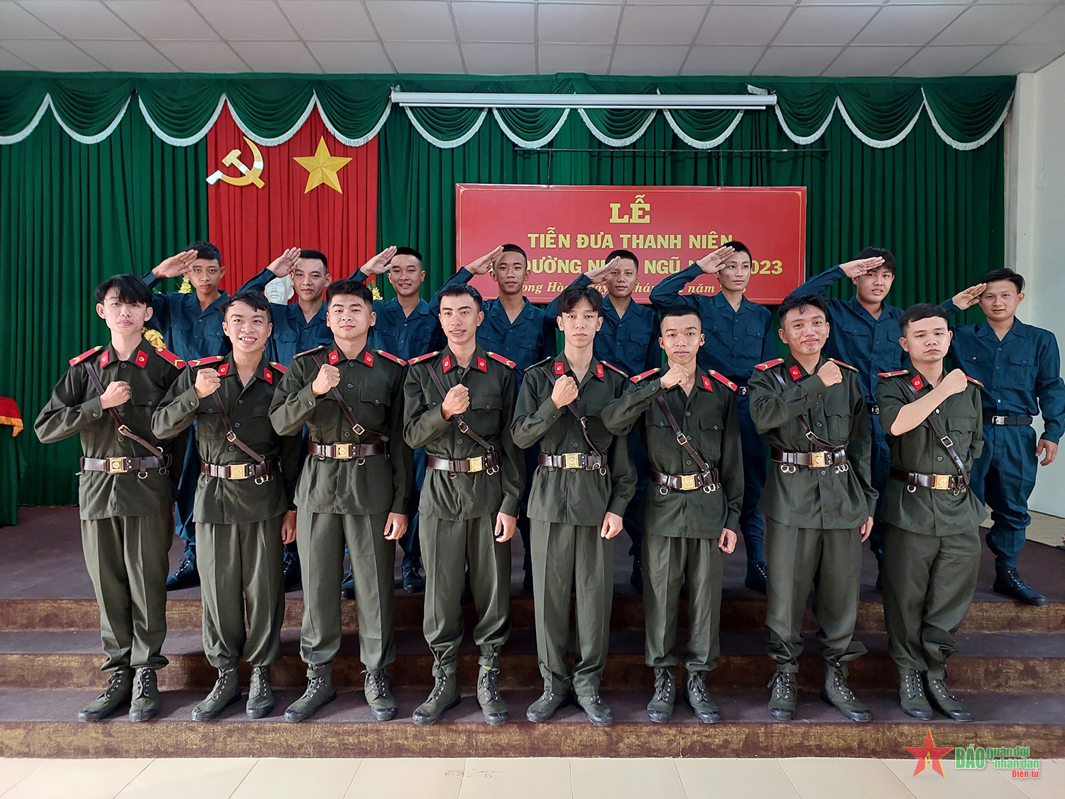 Nhiều hoạt động vui tươi tại hội trại tòng quân